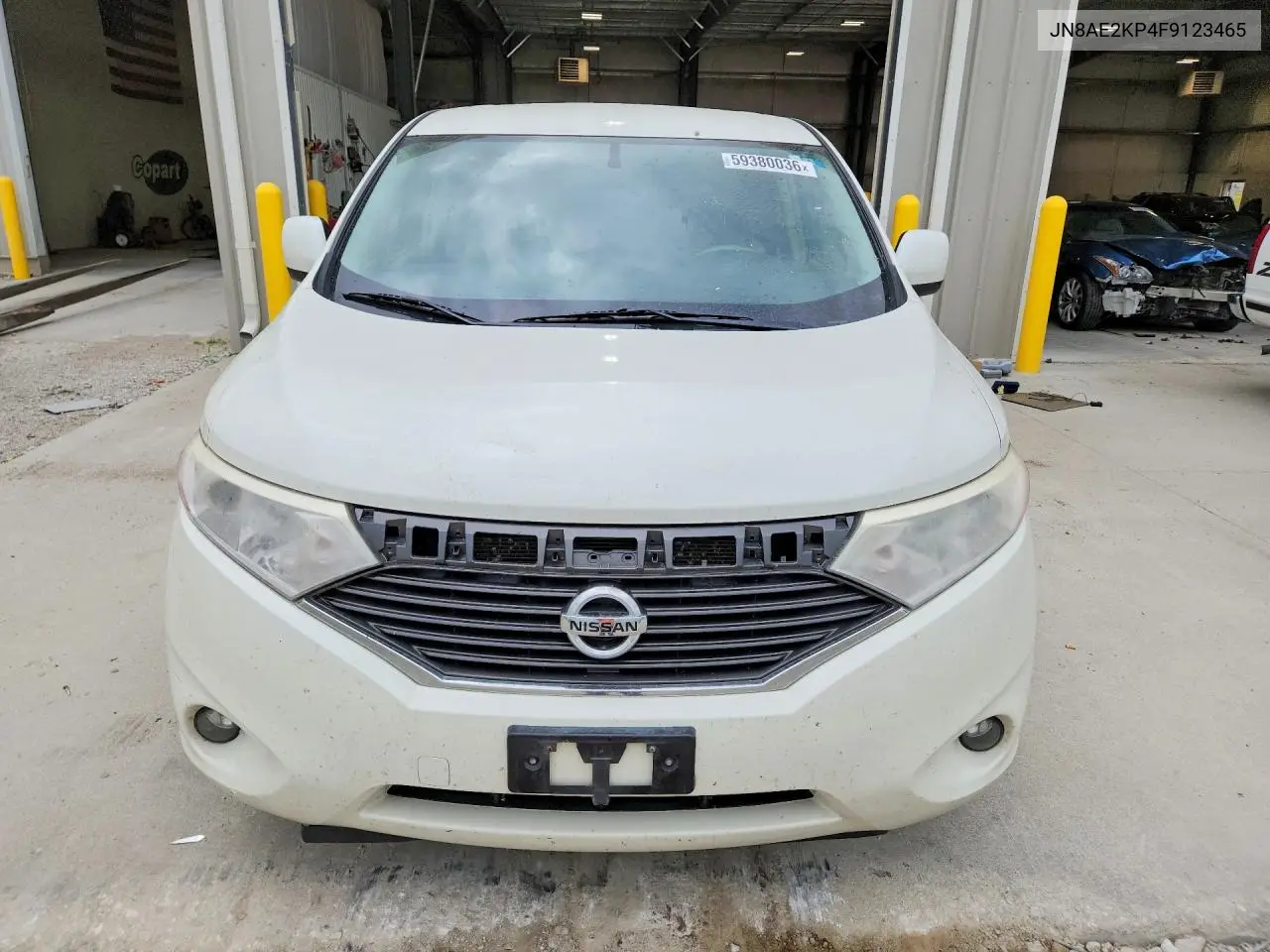 2015 Nissan Quest 3.5 Sv VIN: JN8AE2KP4F9123465 Lot: 59380036