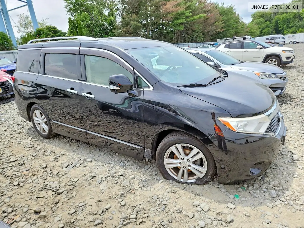 2015 Nissan Quest 3.5 S VIN: JN8AE2KP7F9130104 Lot: 60235696