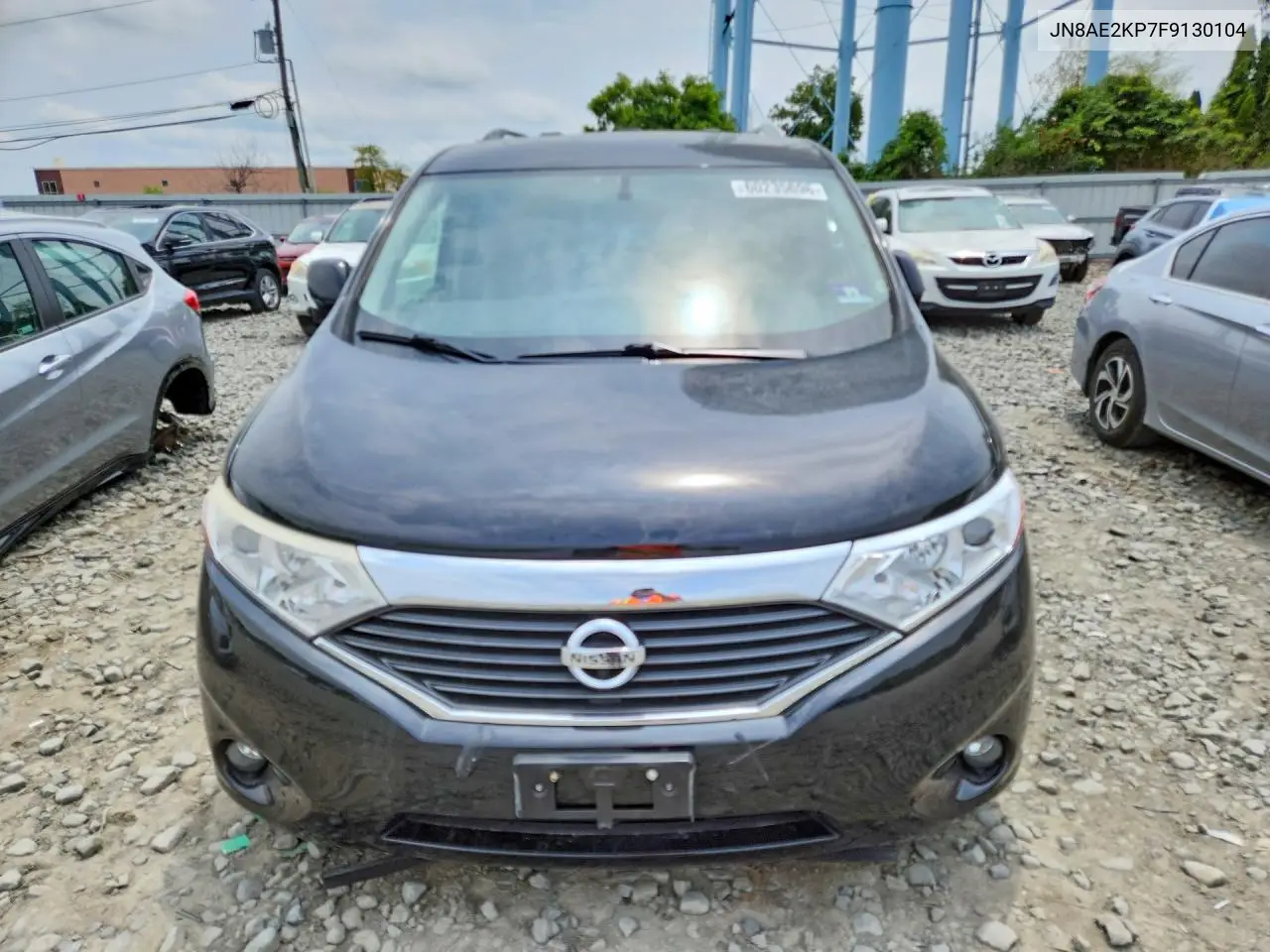 2015 Nissan Quest 3.5 S VIN: JN8AE2KP7F9130104 Lot: 60235696