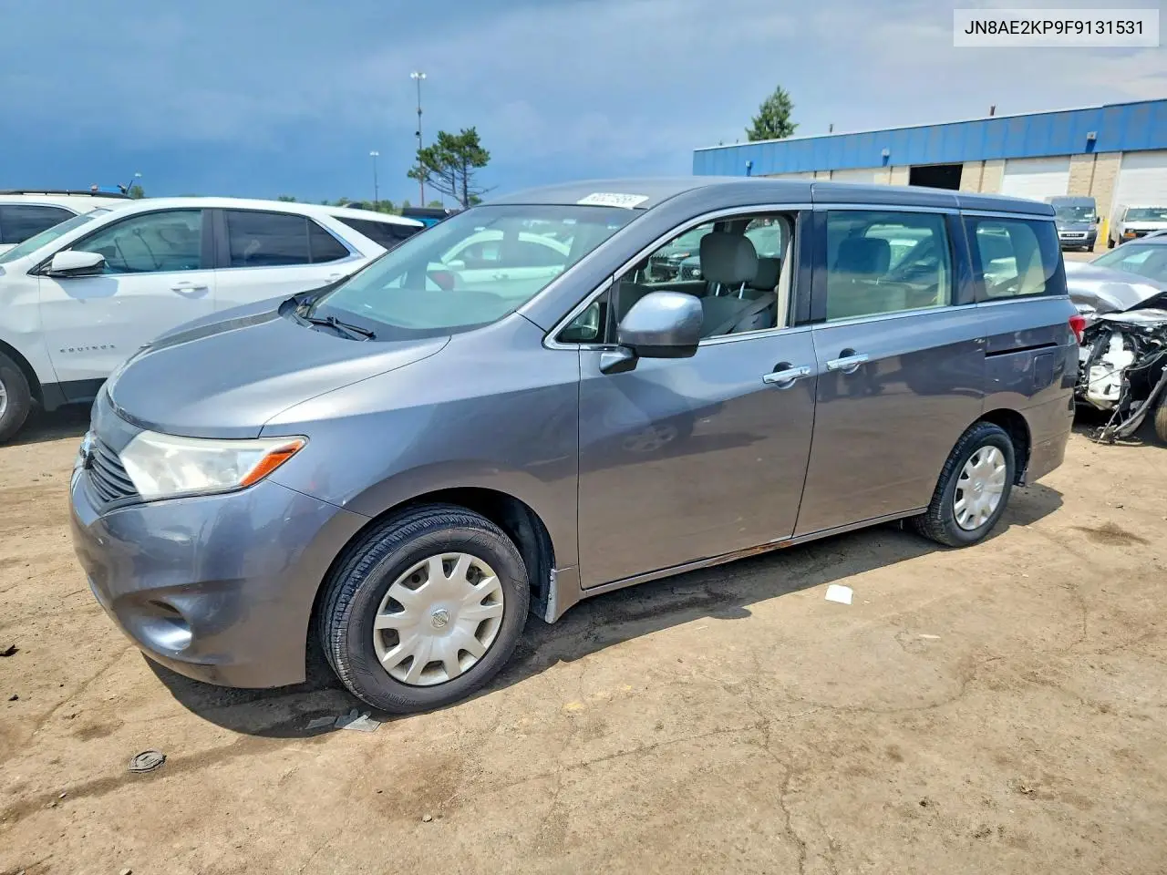 2015 Nissan Quest 3.5 S VIN: JN8AE2KP9F9131531 Lot: 60321956