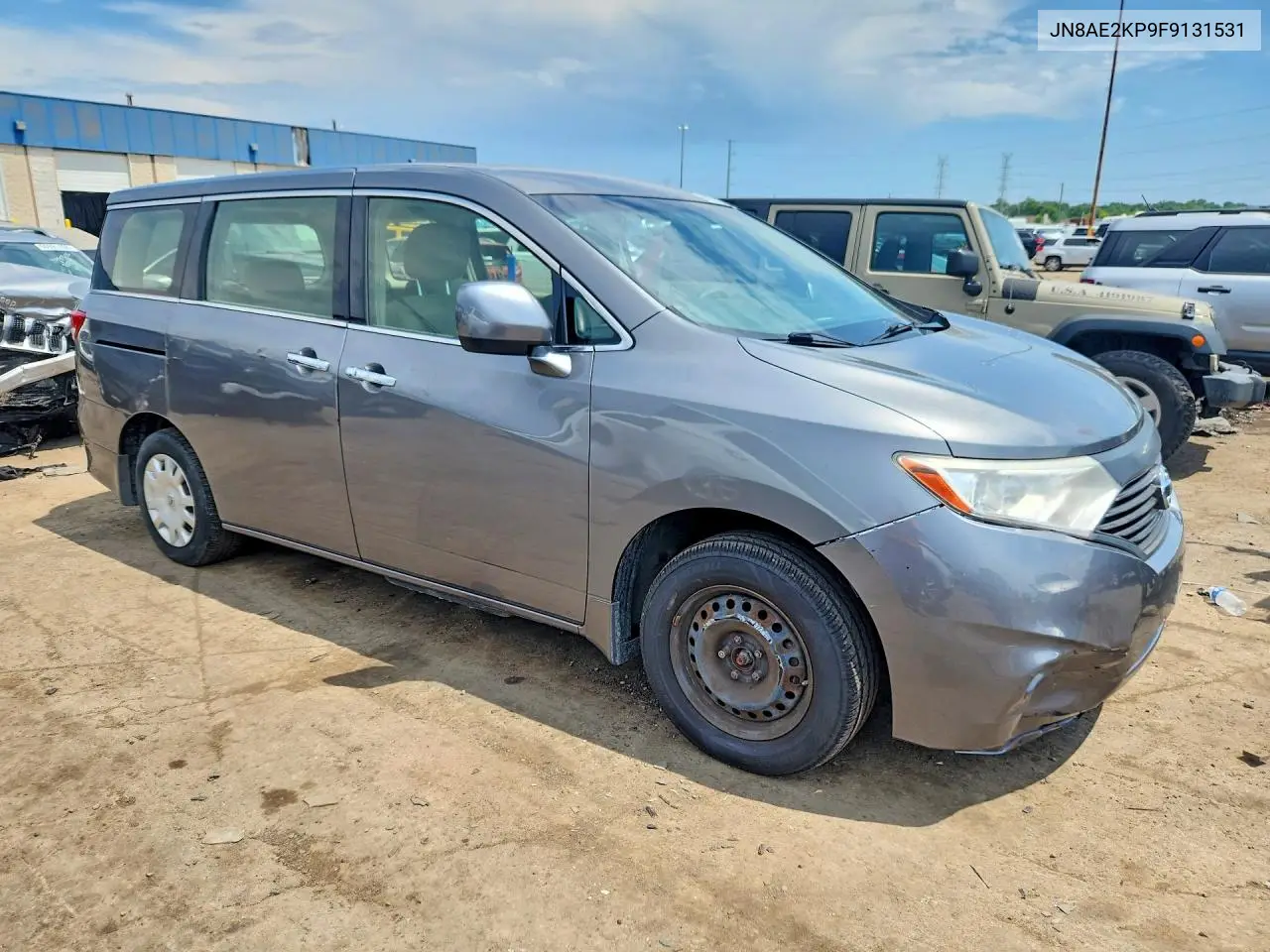 2015 Nissan Quest 3.5 S VIN: JN8AE2KP9F9131531 Lot: 60321956