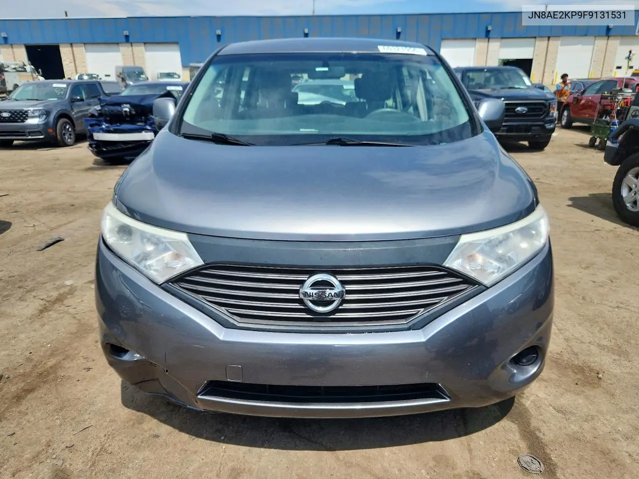 2015 Nissan Quest 3.5 S VIN: JN8AE2KP9F9131531 Lot: 60321956