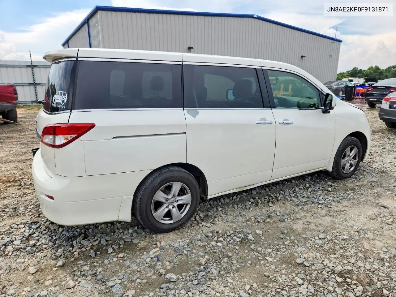 2015 Nissan Quest 3.5 Sv VIN: JN8AE2KP0F9131871 Lot: 60546896