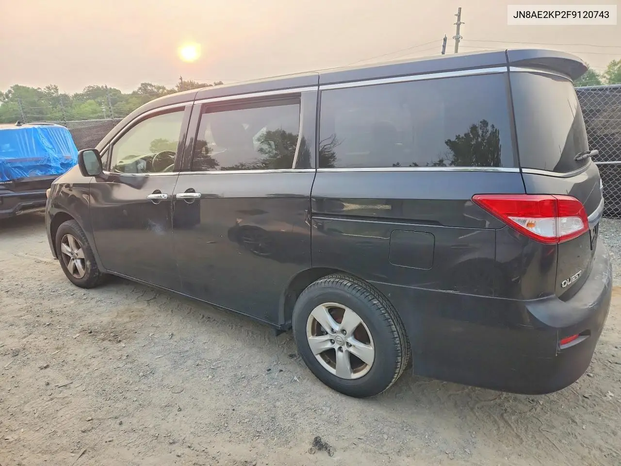2015 Nissan Quest S/Sv/Sl/Platinum VIN: JN8AE2KP2F9120743 Lot: 60769356