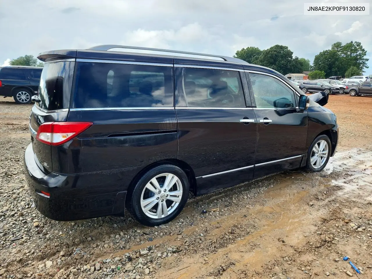 2015 Nissan Quest 3.5 Sl VIN: JN8AE2KP0F9130820 Lot: 61036526