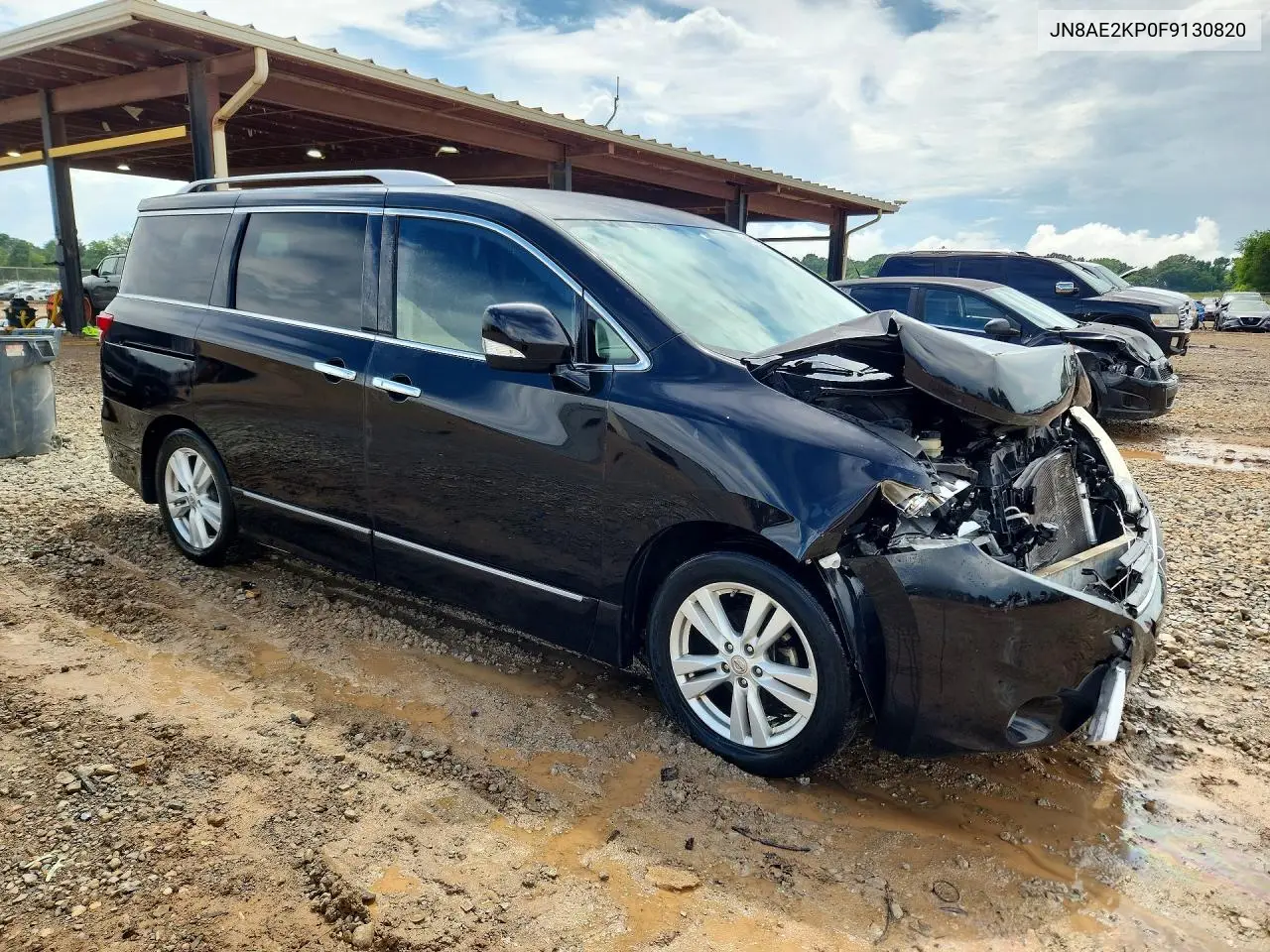 2015 Nissan Quest 3.5 Sl VIN: JN8AE2KP0F9130820 Lot: 61036526