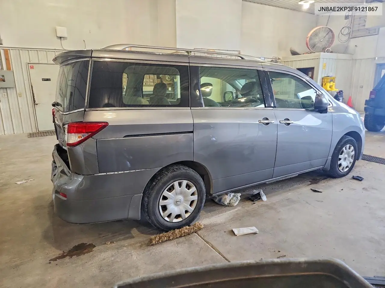 2015 Nissan Quest 3.5 S VIN: JN8AE2KP3F9121867 Lot: 61338306