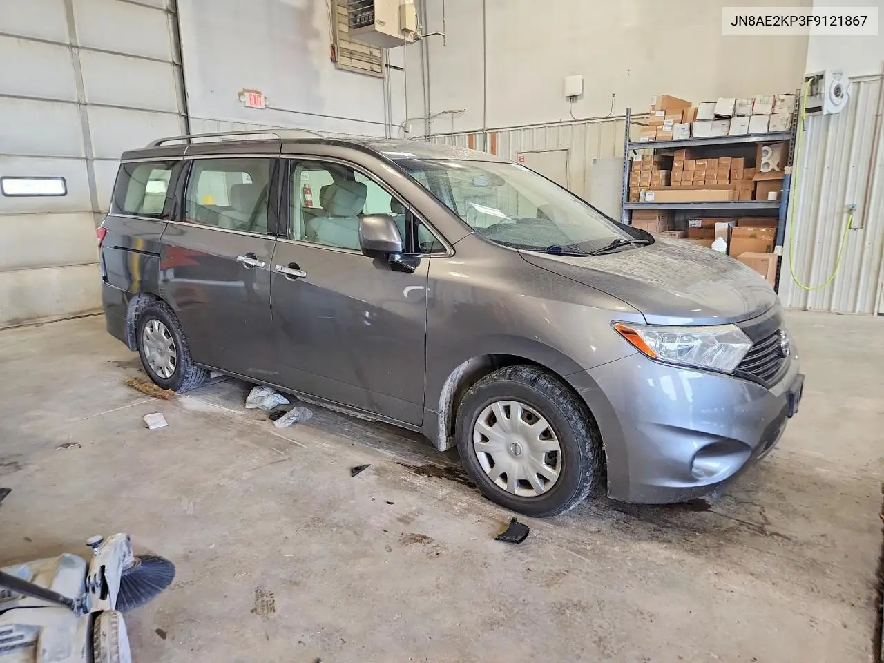 2015 Nissan Quest 3.5 S VIN: JN8AE2KP3F9121867 Lot: 61338306