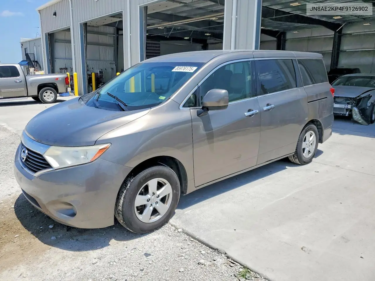 2015 Nissan Quest 3.5 Sv VIN: JN8AE2KP4F9126902 Lot: 85976175
