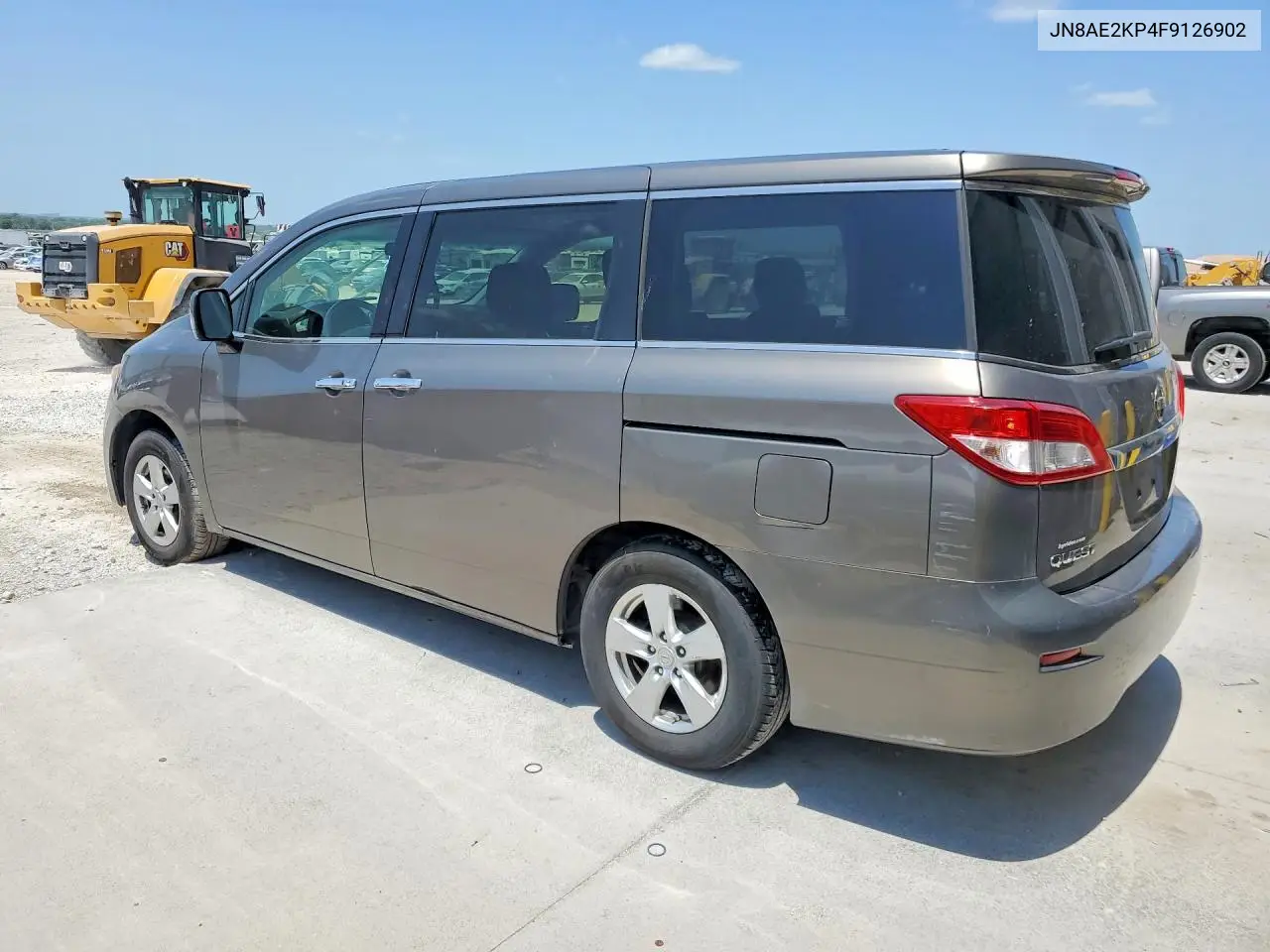 2015 Nissan Quest 3.5 Sv VIN: JN8AE2KP4F9126902 Lot: 85976175