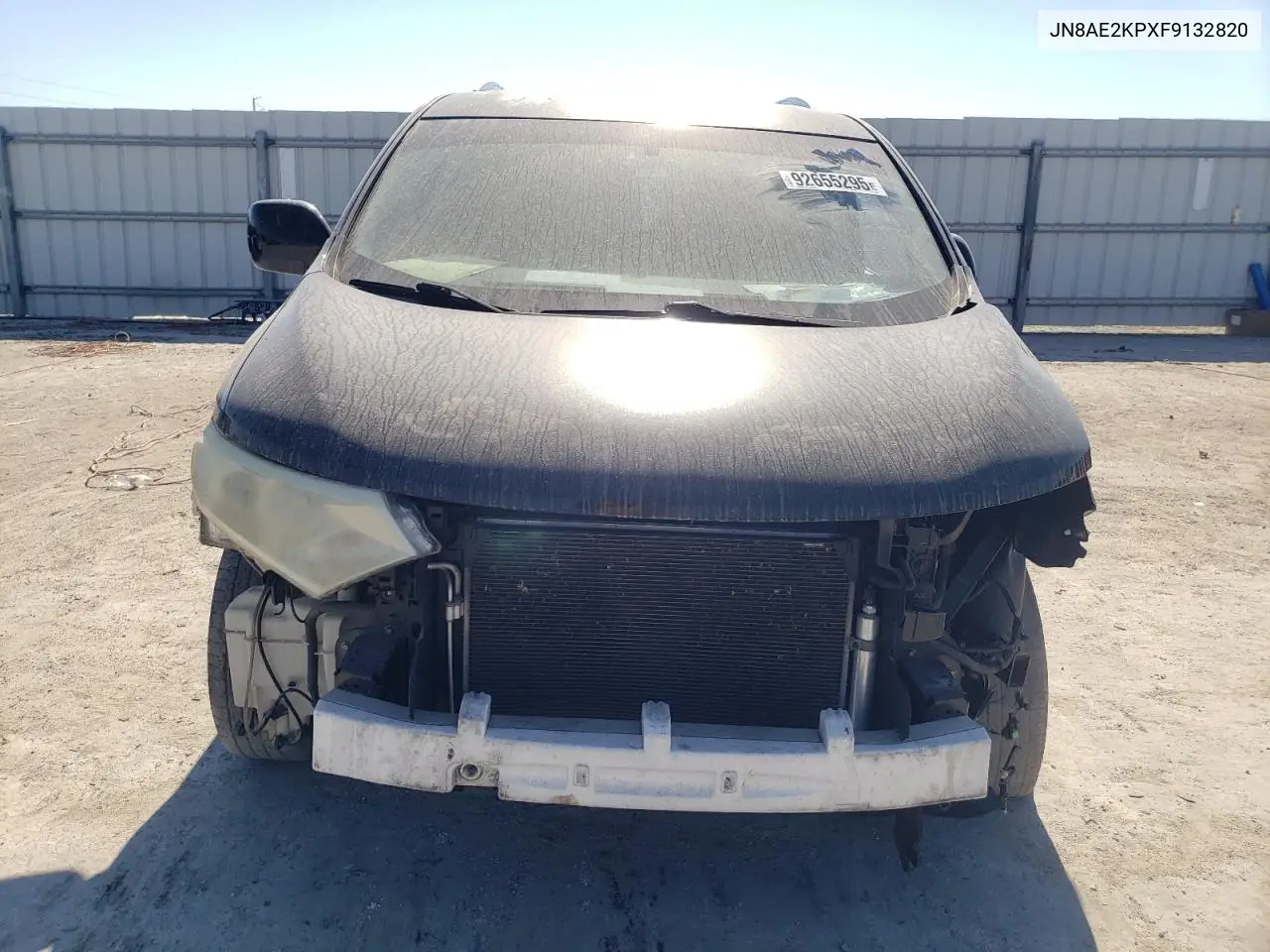 JN8AE2KPXF9132820 2015 Nissan Quest S