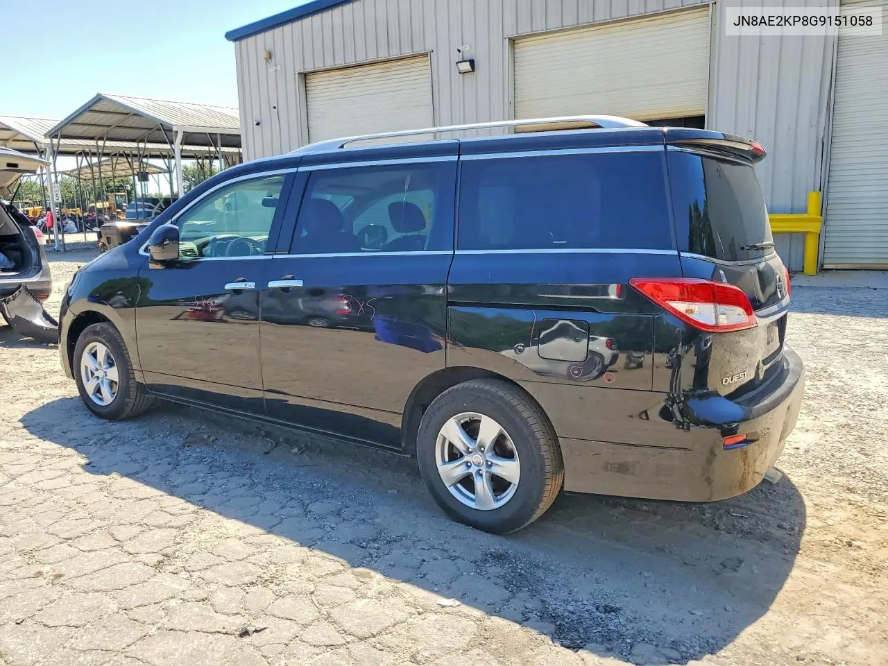 2016 Nissan Quest 3.5 Sv VIN: JN8AE2KP8G9151058 Lot: 53420656