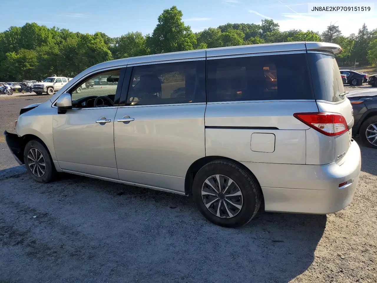 JN8AE2KP7G9151519 2016 Nissan Quest 3.5 S