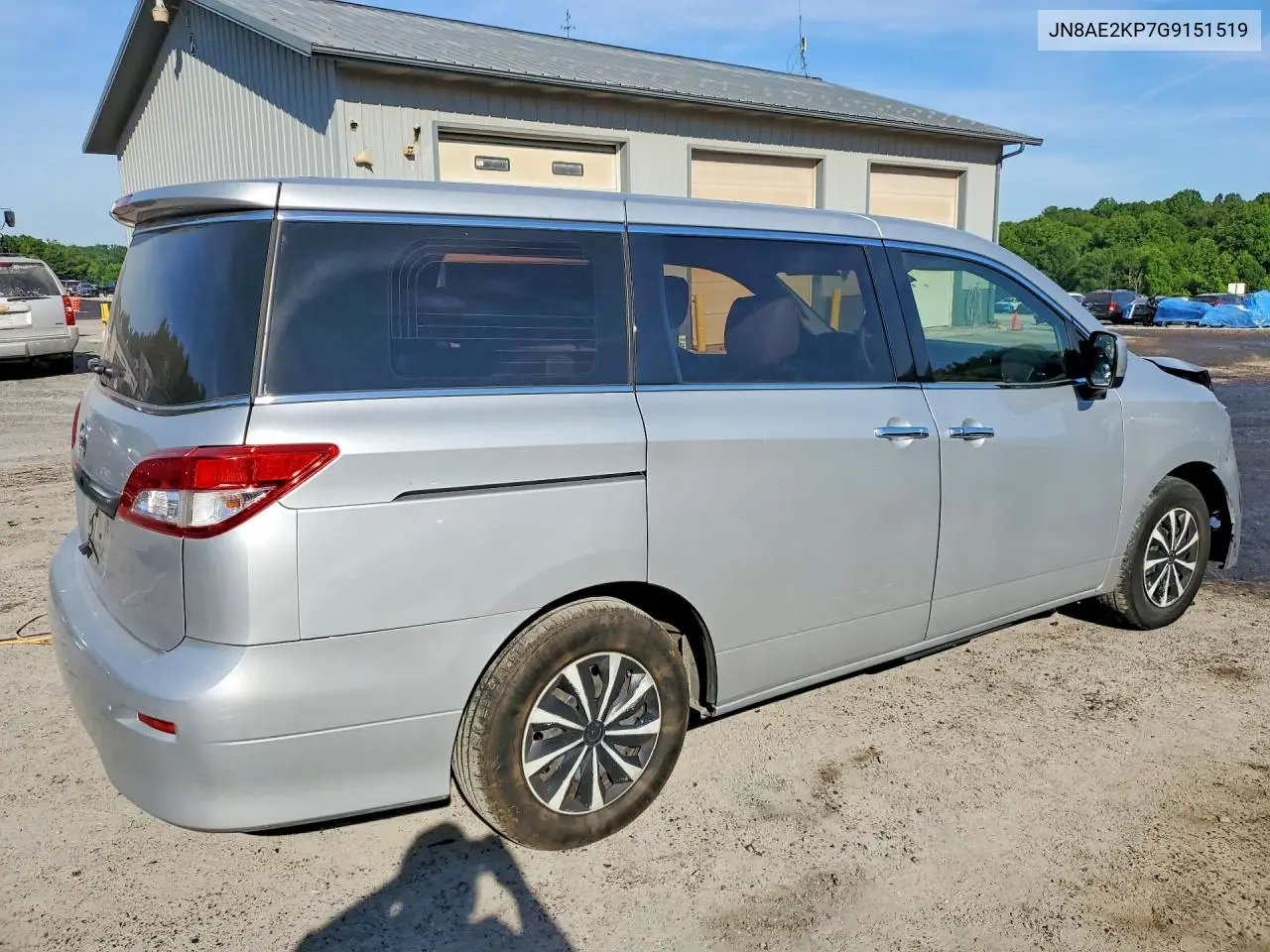 JN8AE2KP7G9151519 2016 Nissan Quest 3.5 S