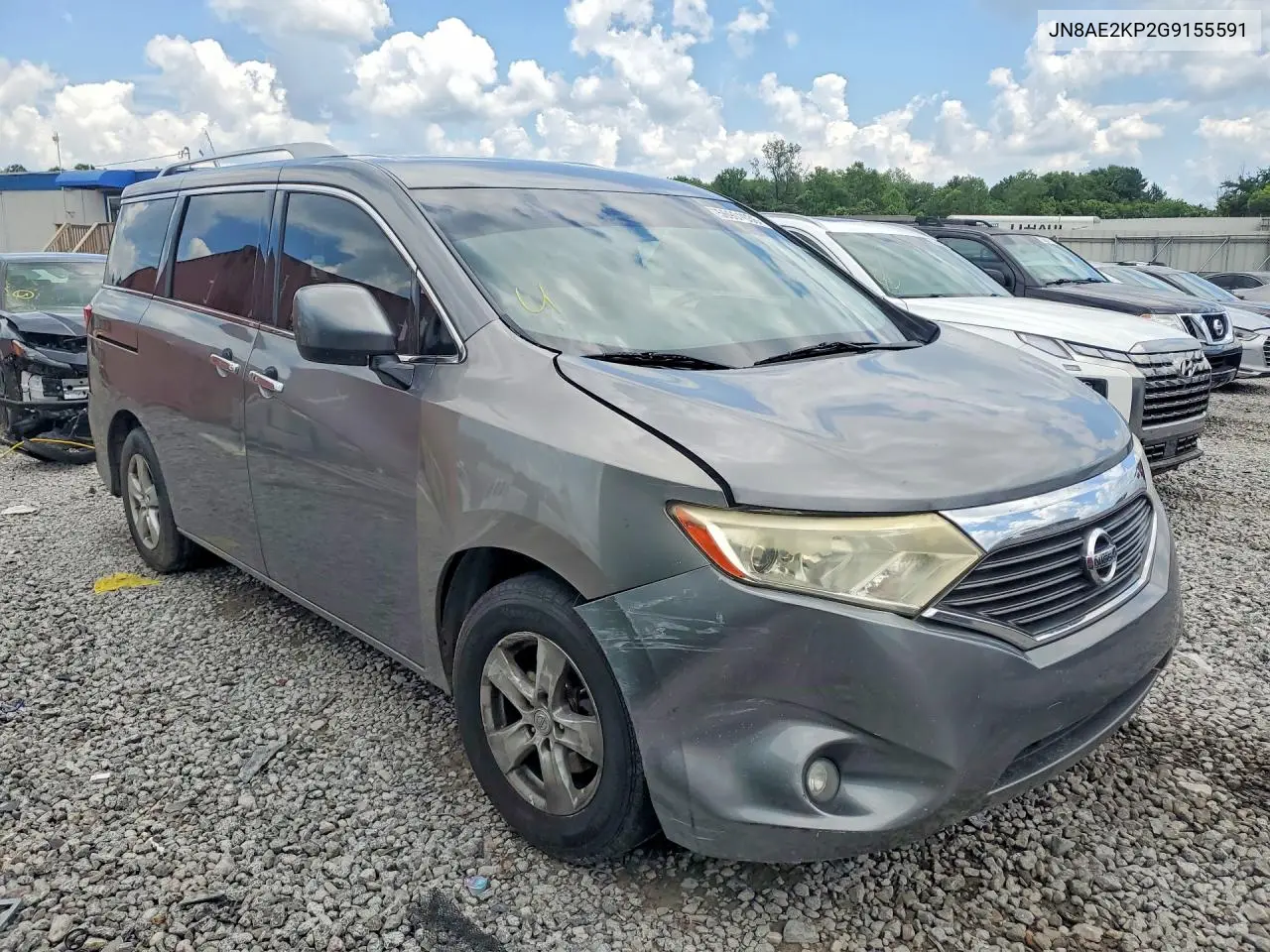 2016 Nissan Quest 3.5 Sv VIN: JN8AE2KP2G9155591 Lot: 56901636