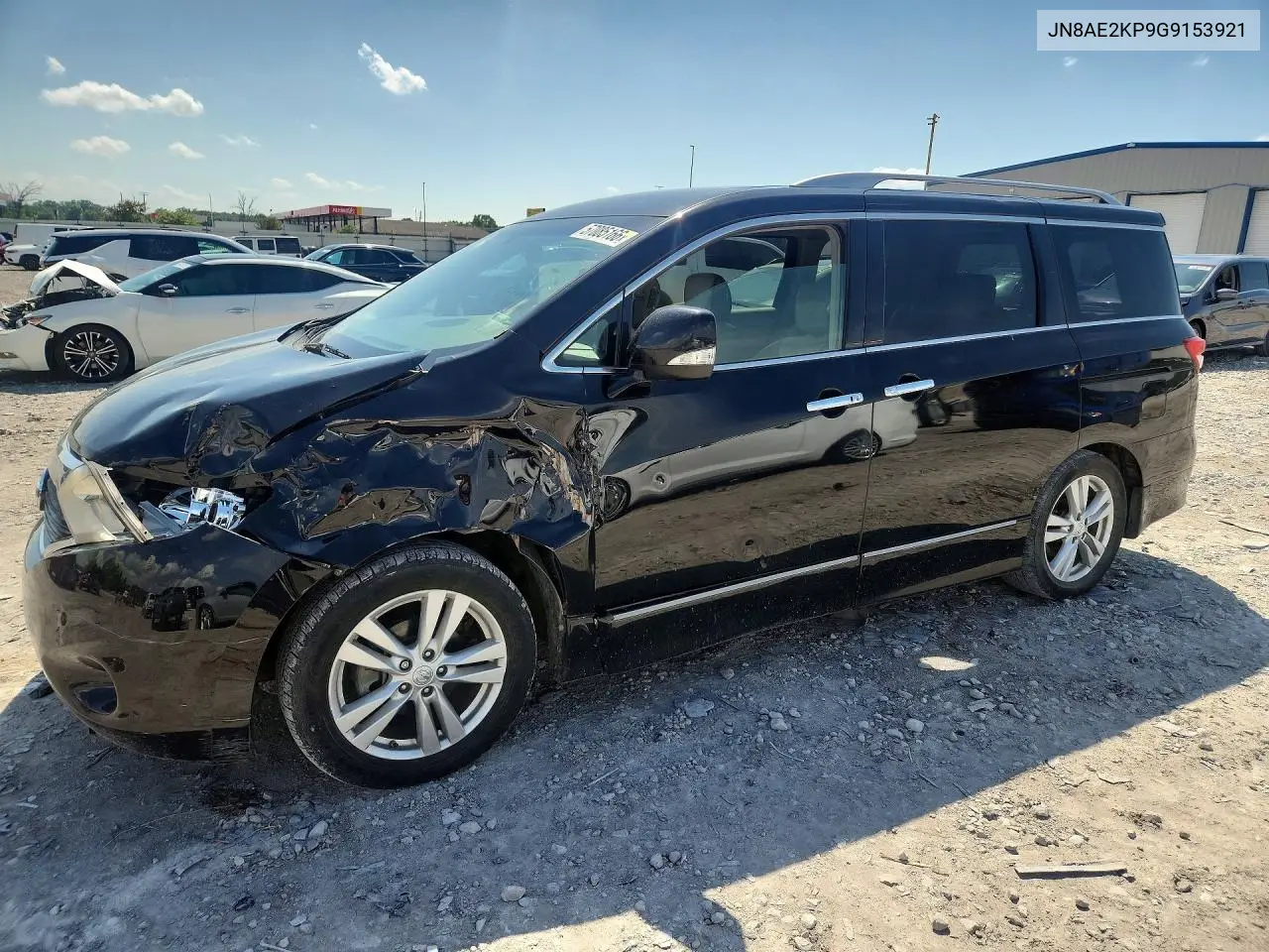 2016 Nissan Quest 3.5 Sl VIN: JN8AE2KP9G9153921 Lot: 57085166