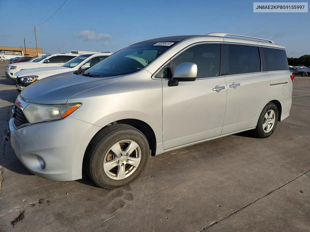 2016 Nissan Quest 3.5 Sv VIN: JN8AE2KP8G9155997 Lot: 59355416