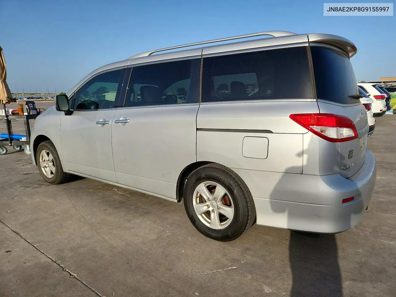 2016 Nissan Quest 3.5 Sv VIN: JN8AE2KP8G9155997 Lot: 59355416