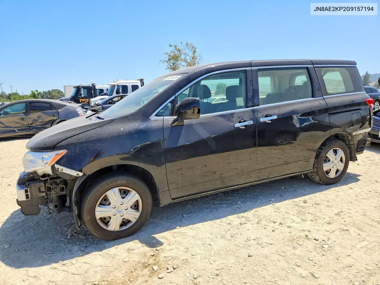 2016 Nissan Quest 3.5 S VIN: JN8AE2KP2G9157194 Lot: 60824236