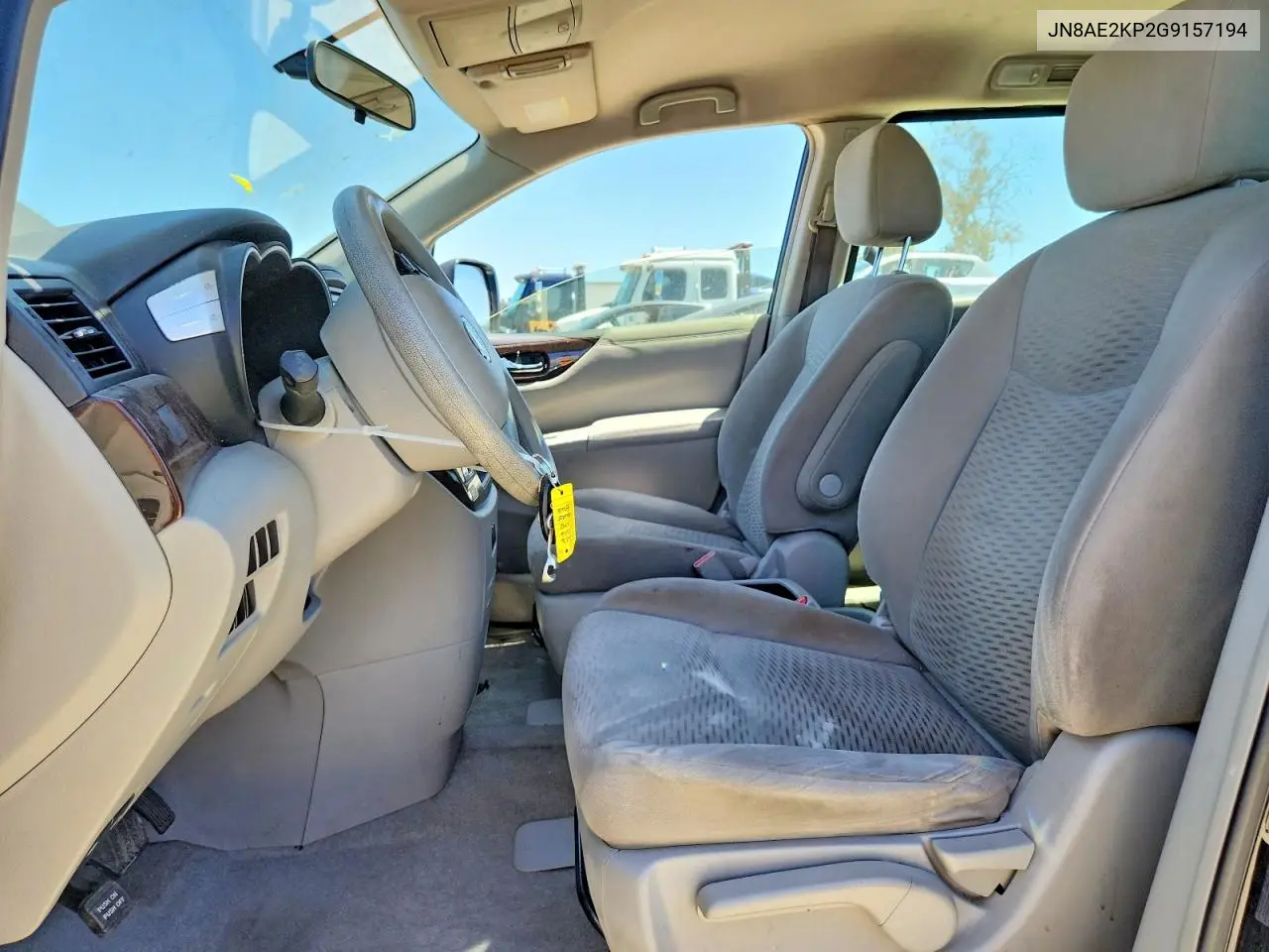 2016 Nissan Quest 3.5 S VIN: JN8AE2KP2G9157194 Lot: 60824236