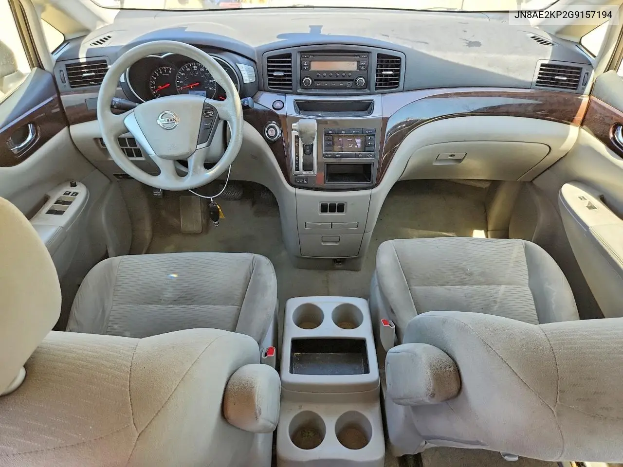 2016 Nissan Quest 3.5 S VIN: JN8AE2KP2G9157194 Lot: 60824236