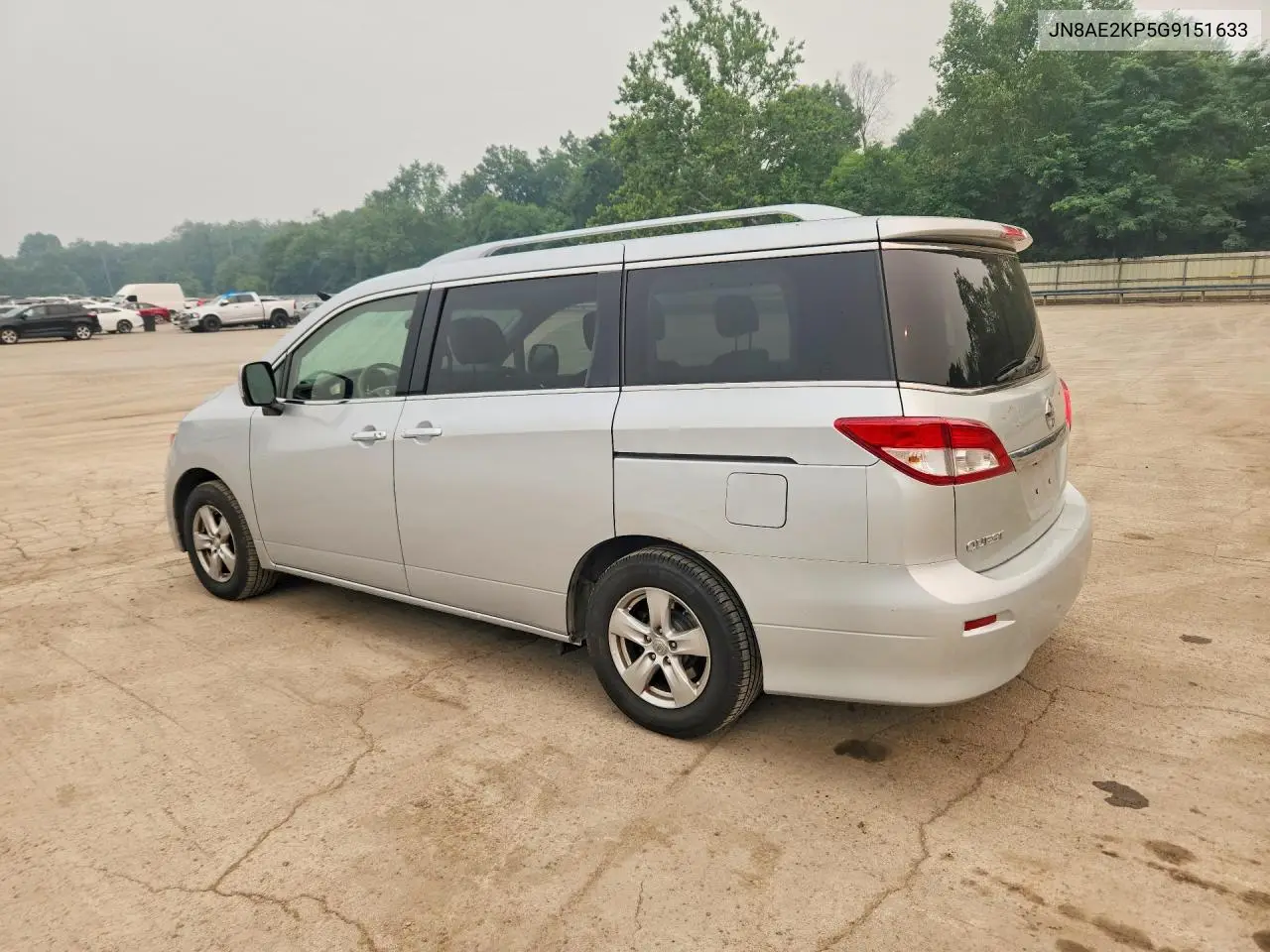 2016 Nissan Quest 3.5 Sv VIN: JN8AE2KP5G9151633 Lot: 61603976