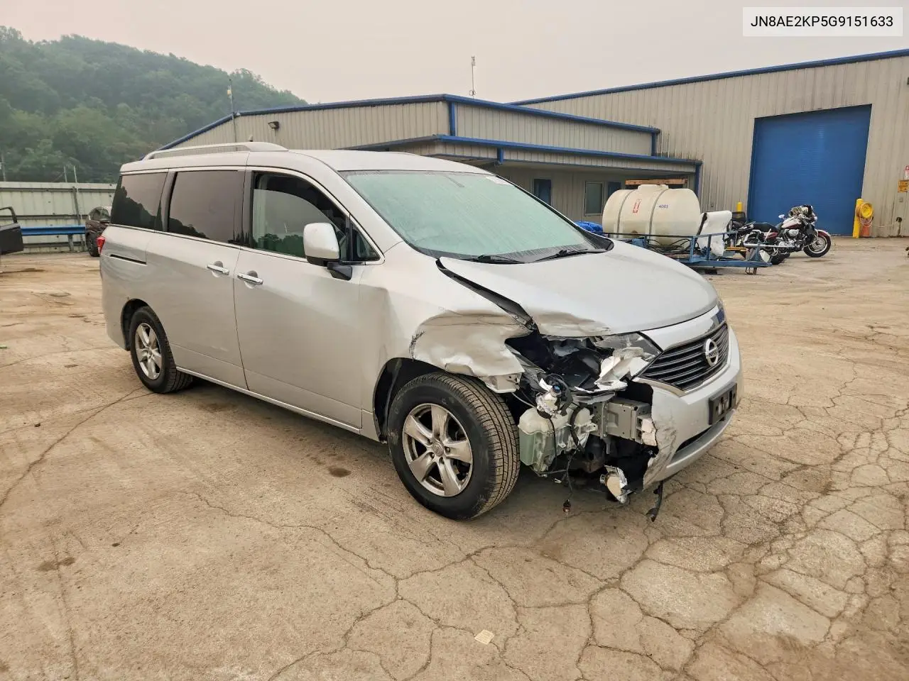 2016 Nissan Quest 3.5 Sv VIN: JN8AE2KP5G9151633 Lot: 61603976