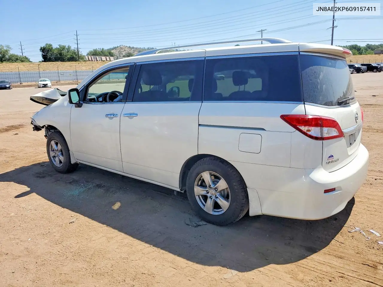 2016 Nissan Quest 3.5 Sv VIN: JN8AE2KP6G9157411 Lot: 61891986