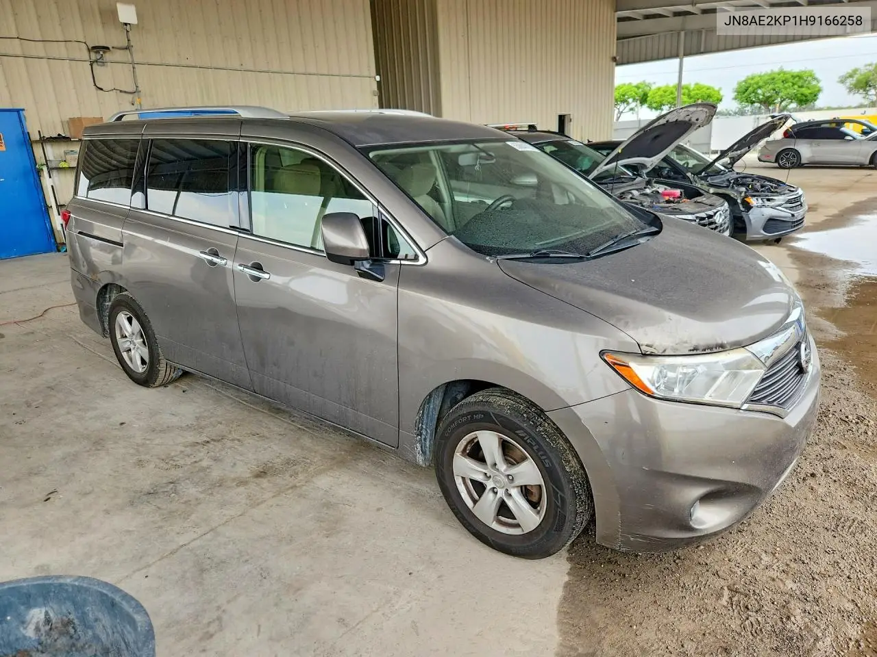 2017 Nissan Quest VIN: JN8AE2KP1H9166258 Lot: 55684726