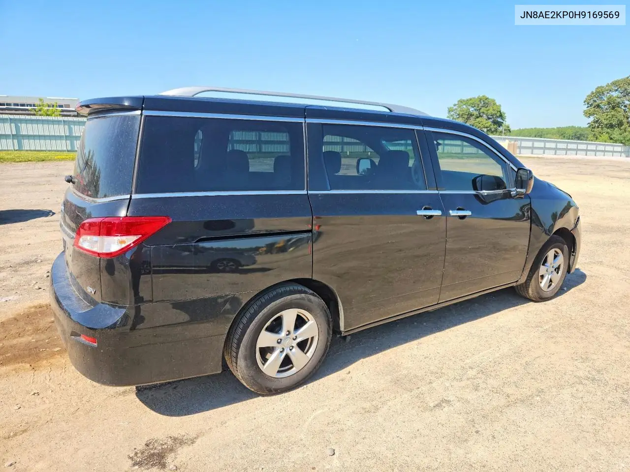 2017 Nissan Quest Sv VIN: JN8AE2KP0H9169569 Lot: 61021236