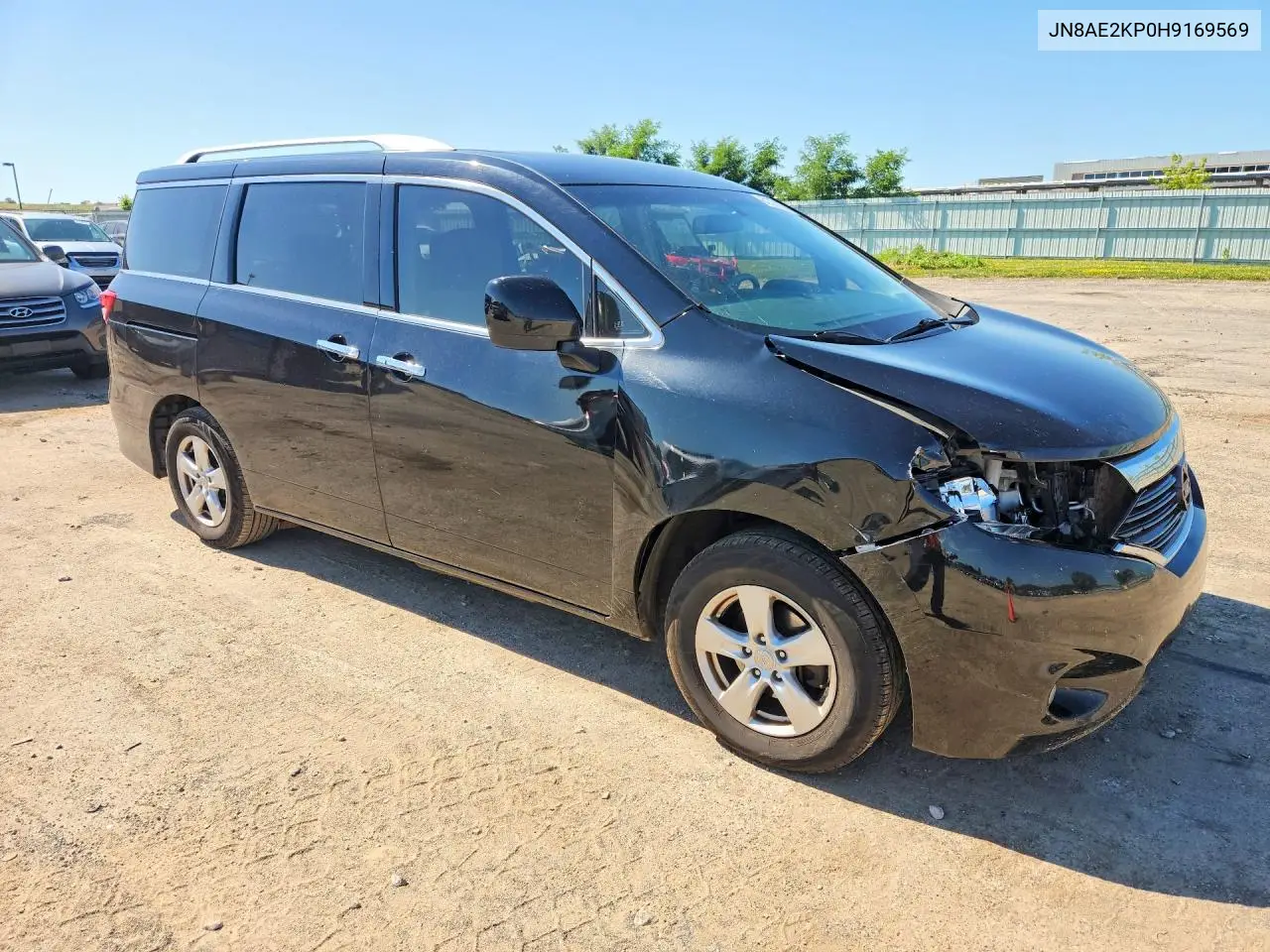 2017 Nissan Quest Sv VIN: JN8AE2KP0H9169569 Lot: 61021236