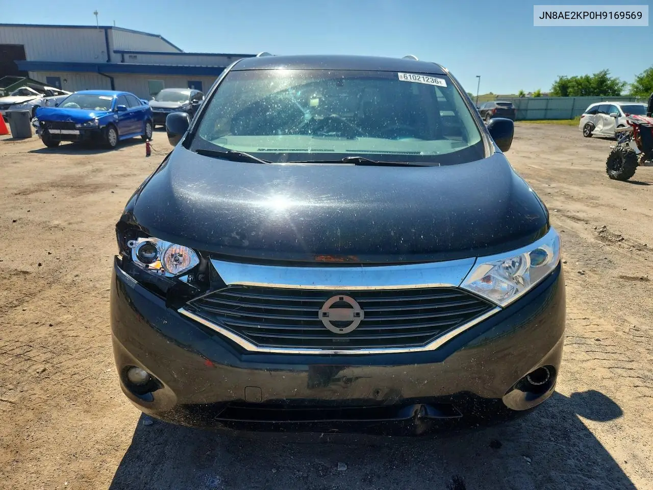 2017 Nissan Quest Sv VIN: JN8AE2KP0H9169569 Lot: 61021236