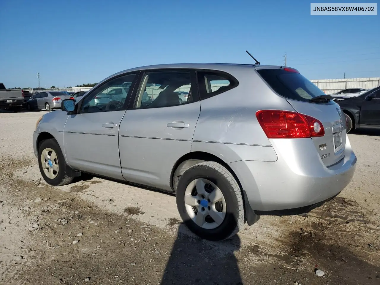 JN8AS58VX8W406702 2008 Nissan Rogue S