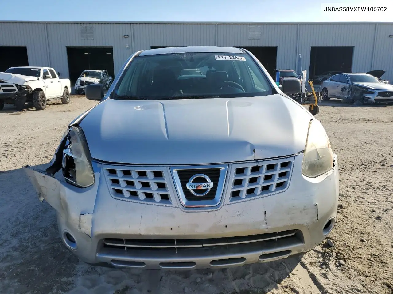 JN8AS58VX8W406702 2008 Nissan Rogue S