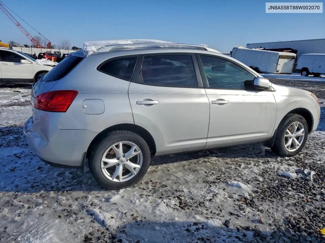 JN8AS58T88W002070 2008 Nissan Rogue S