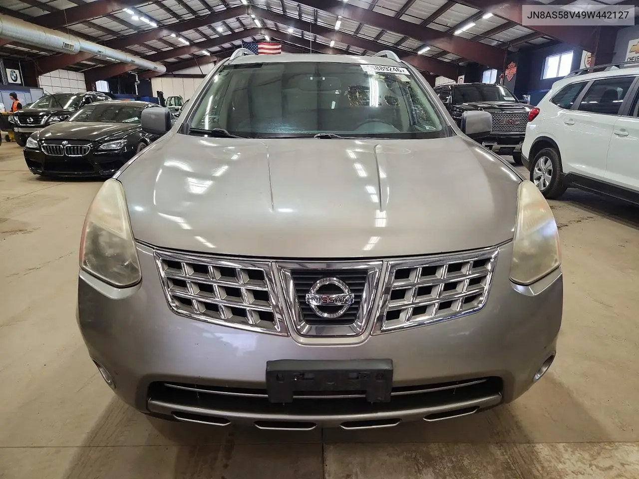2009 Nissan Rogue S VIN: JN8AS58V49W442127 Lot: 46889246