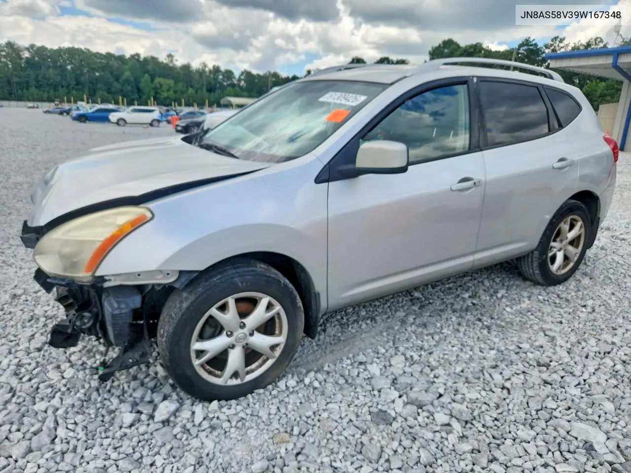 2009 Nissan Rogue S VIN: JN8AS58V39W167348 Lot: 61309426