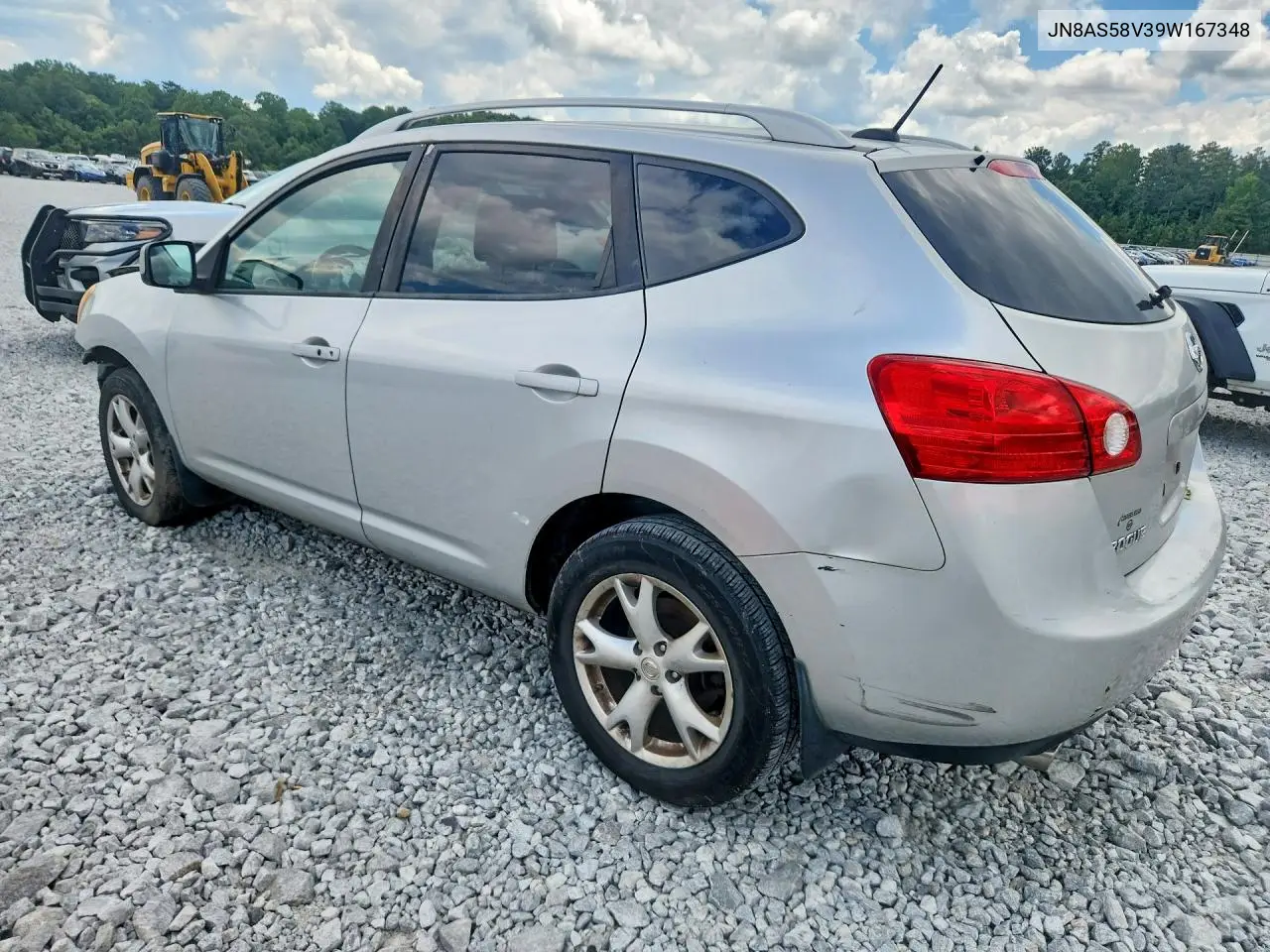 2009 Nissan Rogue S VIN: JN8AS58V39W167348 Lot: 61309426