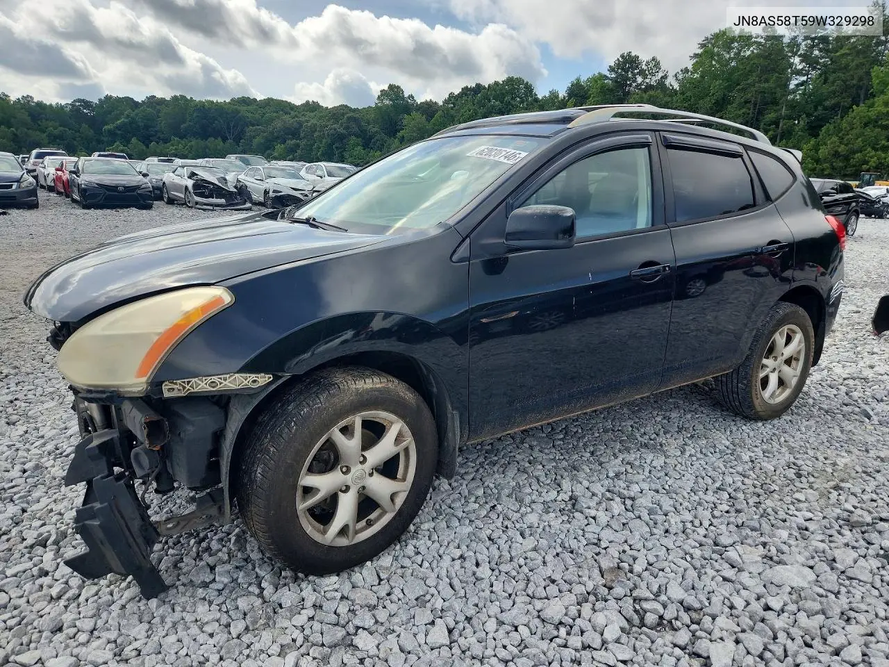 2009 Nissan Rogue S VIN: JN8AS58T59W329298 Lot: 62036146