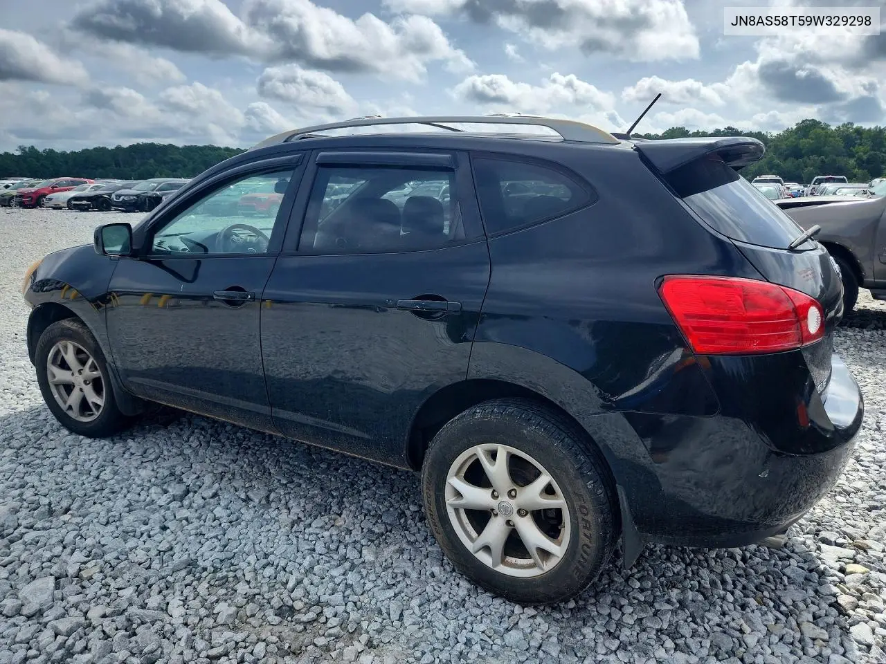 2009 Nissan Rogue S VIN: JN8AS58T59W329298 Lot: 62036146