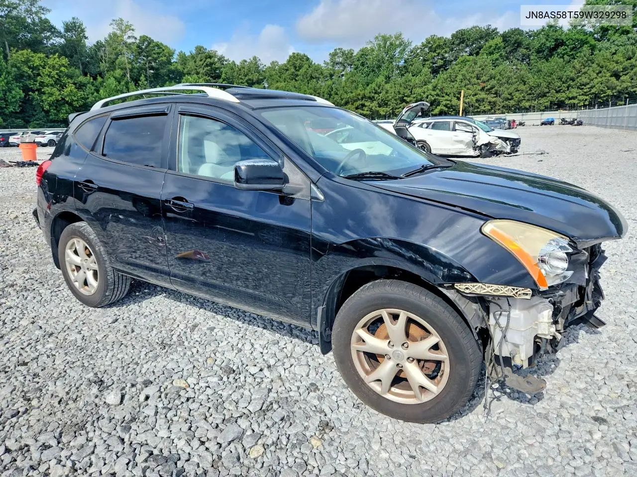 2009 Nissan Rogue S VIN: JN8AS58T59W329298 Lot: 62036146