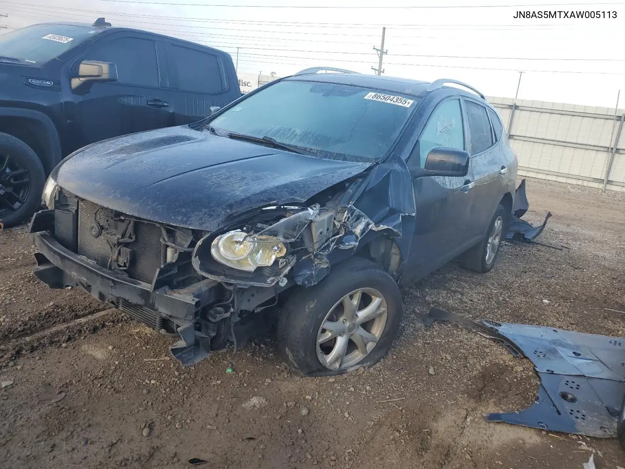 JN8AS5MTXAW005113 2010 Nissan Rogue S