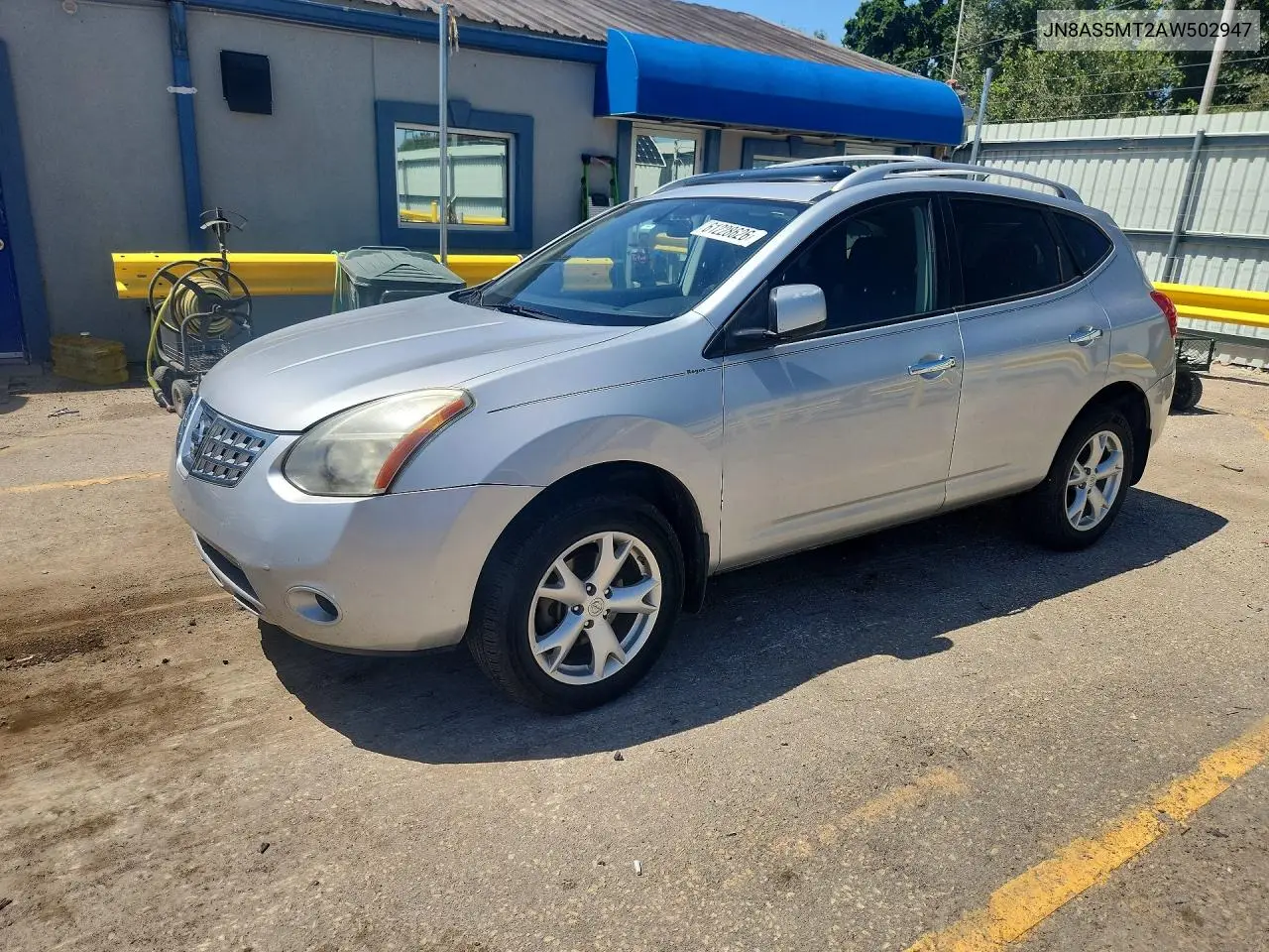 2010 Nissan Rogue Sl VIN: JN8AS5MT2AW502947 Lot: 61228626