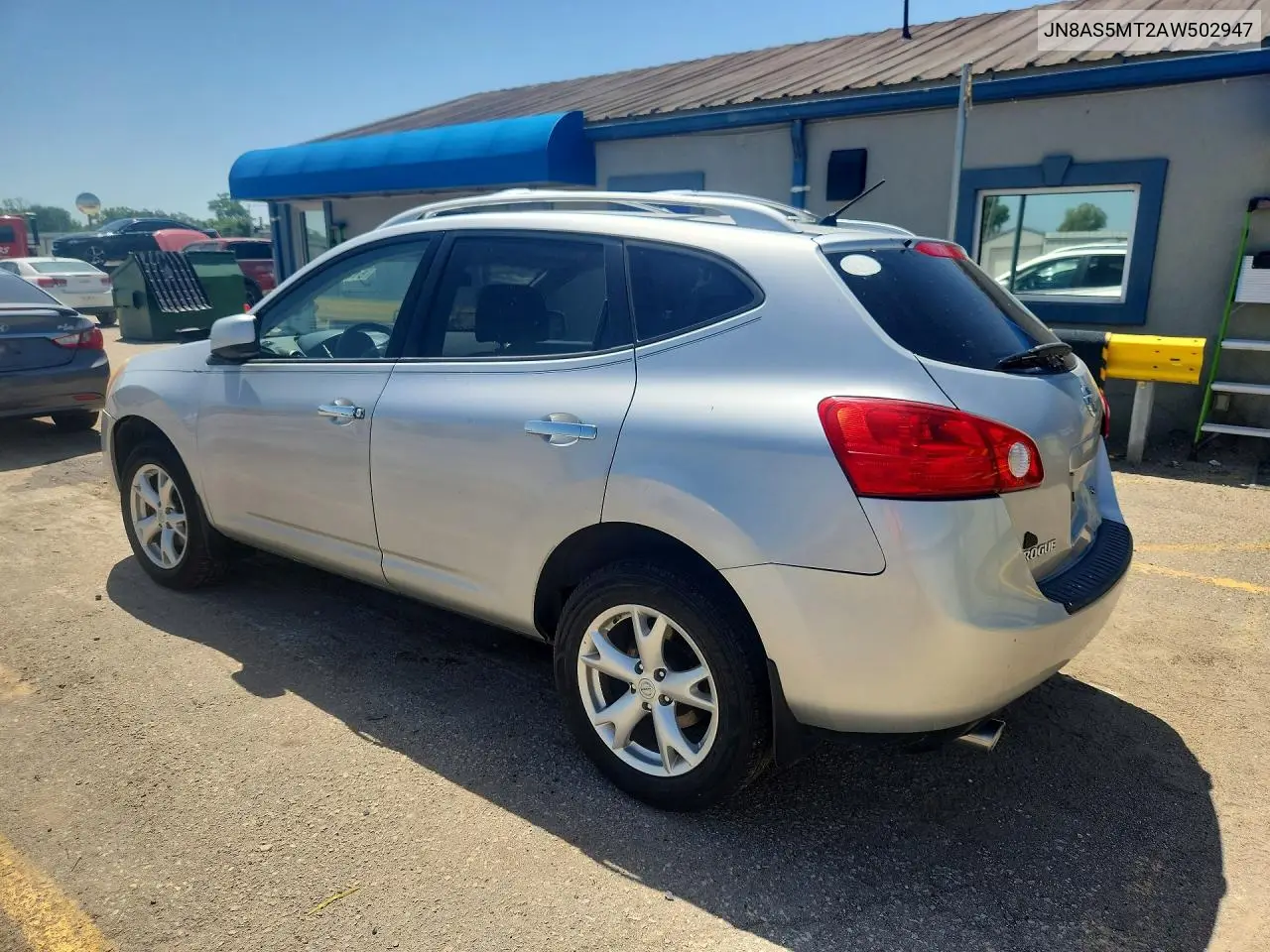 2010 Nissan Rogue Sl VIN: JN8AS5MT2AW502947 Lot: 61228626