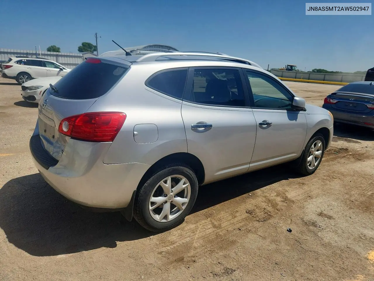 2010 Nissan Rogue Sl VIN: JN8AS5MT2AW502947 Lot: 61228626