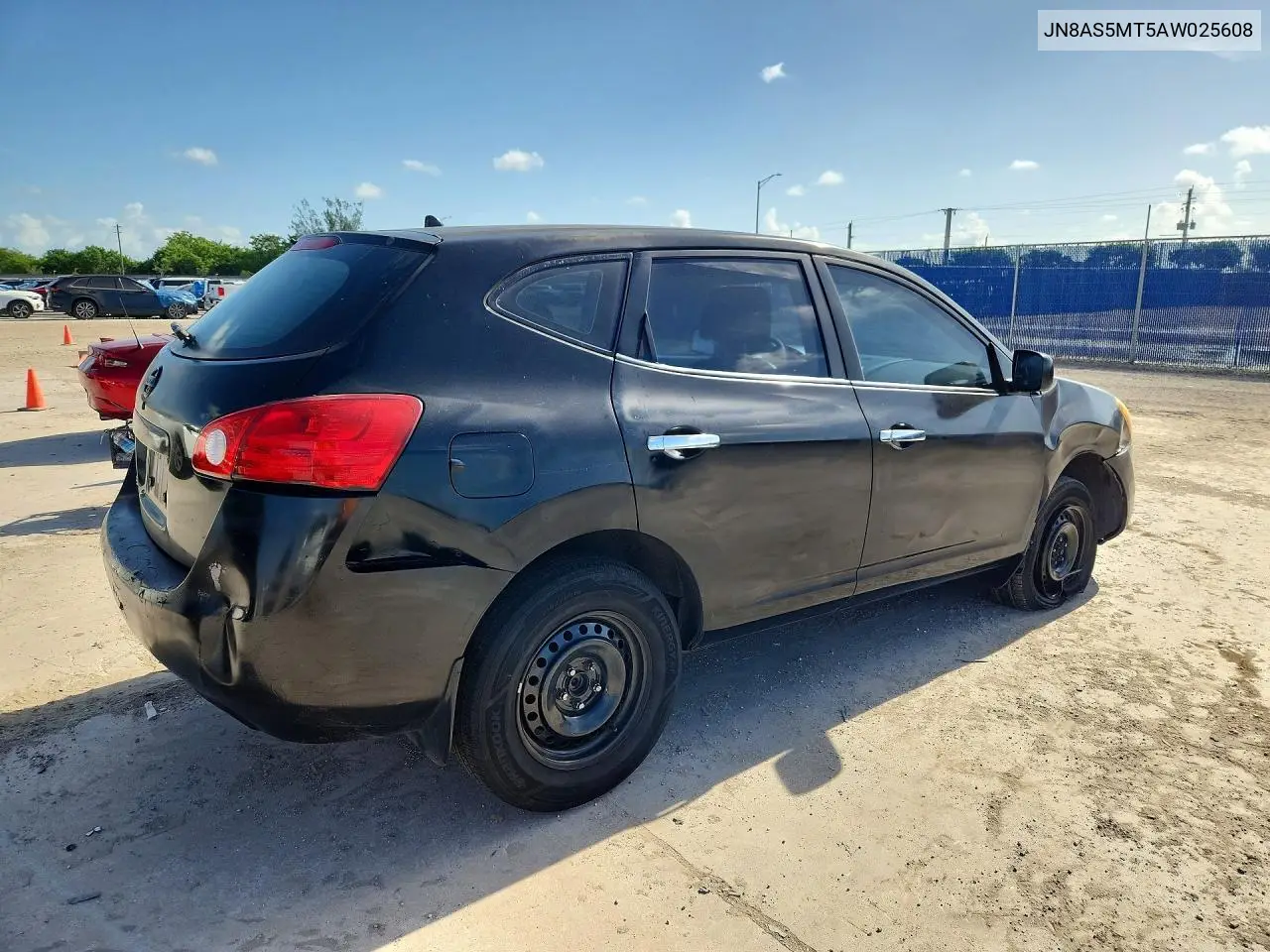 2010 Nissan Rogue Sl VIN: JN8AS5MT5AW025608 Lot: 61583416