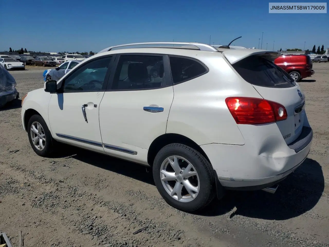 JN8AS5MT5BW179009 2011 Nissan Rogue S