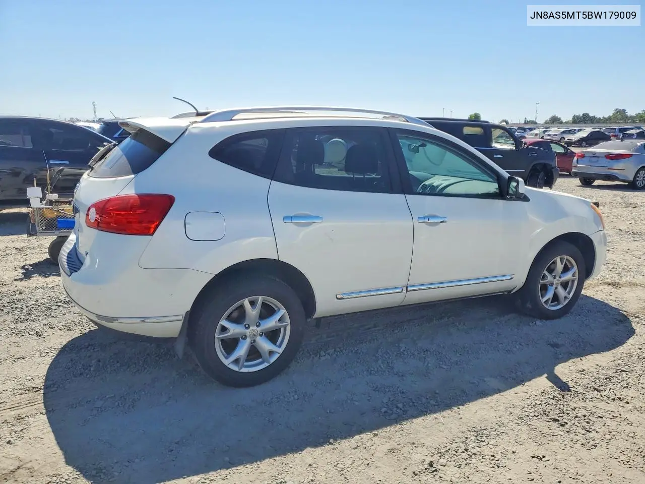JN8AS5MT5BW179009 2011 Nissan Rogue S