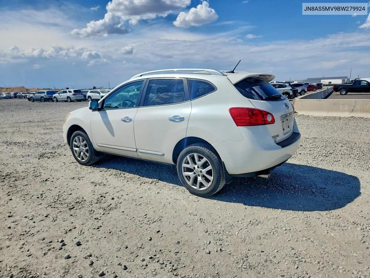 2011 Nissan Rogue S VIN: JN8AS5MV9BW279924 Lot: 61679406