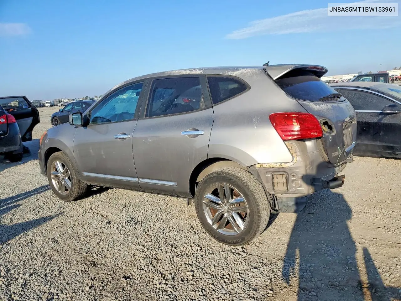 2011 Nissan Rogue S VIN: JN8AS5MT1BW153961 Lot: 61900416